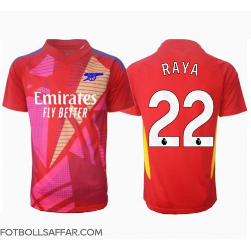 Arsenal David Raya #22 Målvakt Bortatröja 2024-25 Kortärmad